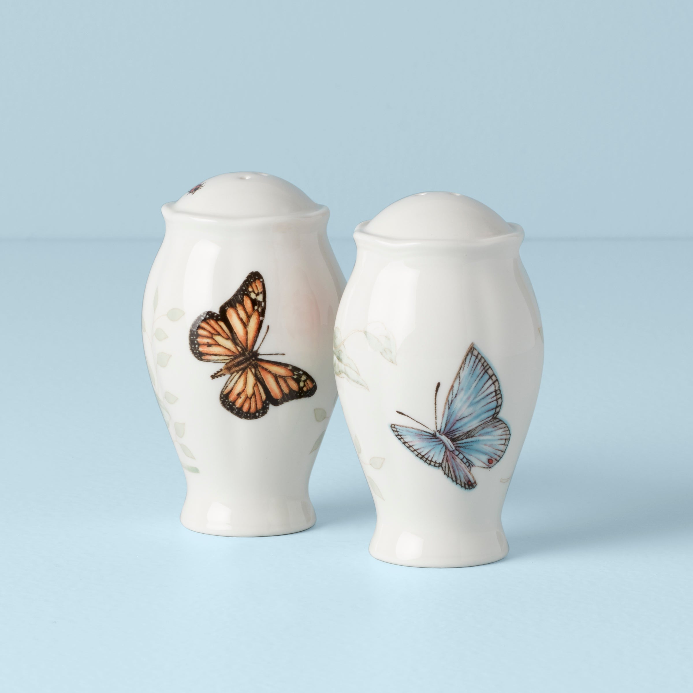 Lenox Westmore Butterfly Meadow Salt & Pepper Shakers