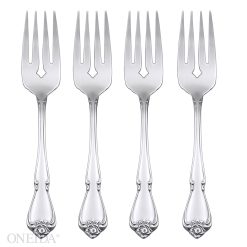 Lenox Westmore True Rose Everyday Flatware Salad Forks, Set Of 4