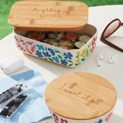 Alternative view of Lenox Westmore Floral Fields 2-Piece Container Set