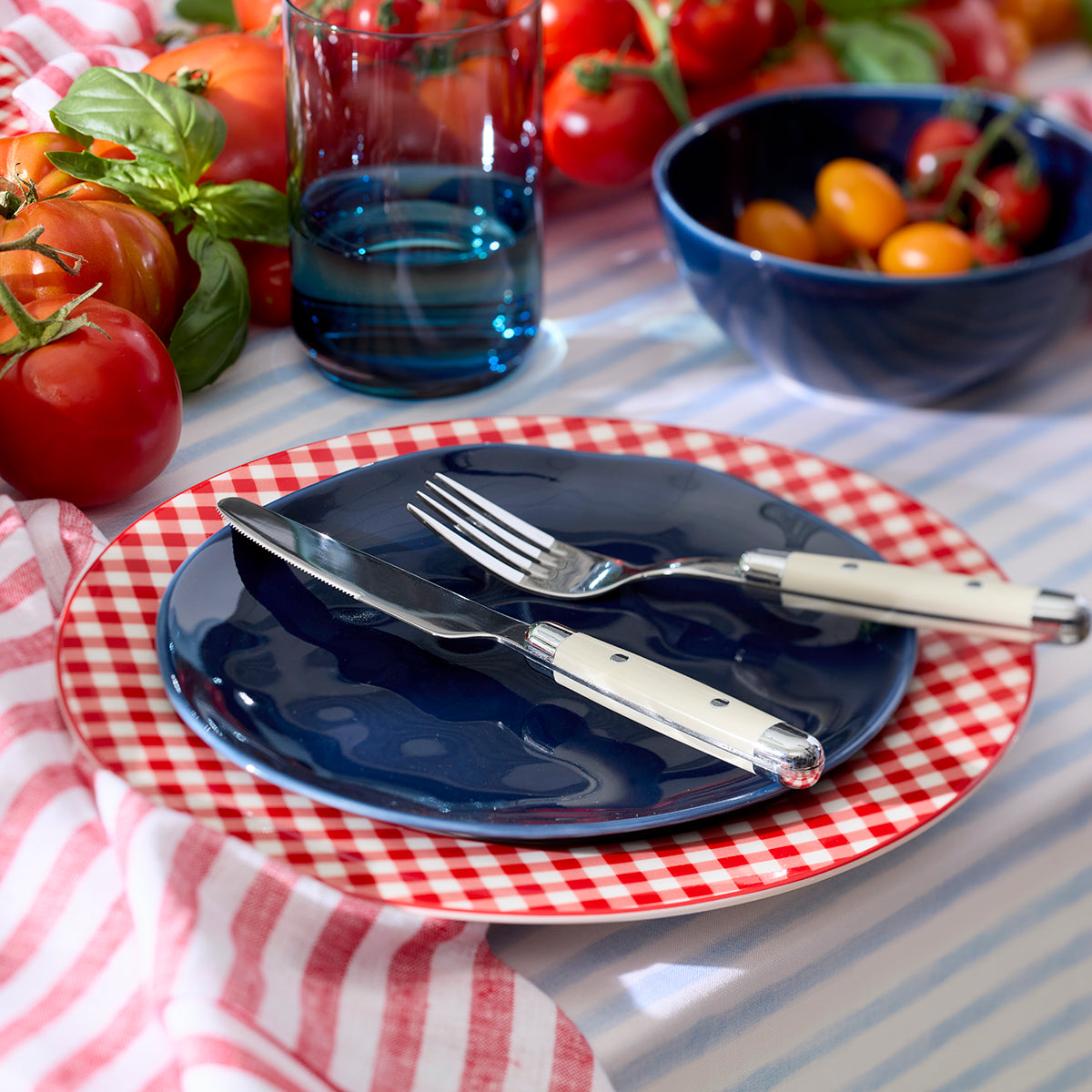 Lenox Westmore Bay Colors Blue Accent Plates, Set of 4 - Image 2