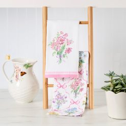 Alternative view of Lenox Westmore Bouquet Ribbon Kitchen Towels, Set of 2