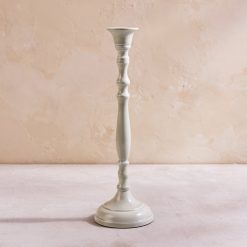 Lenox Westmore Nera Light Green Large Candle Holder