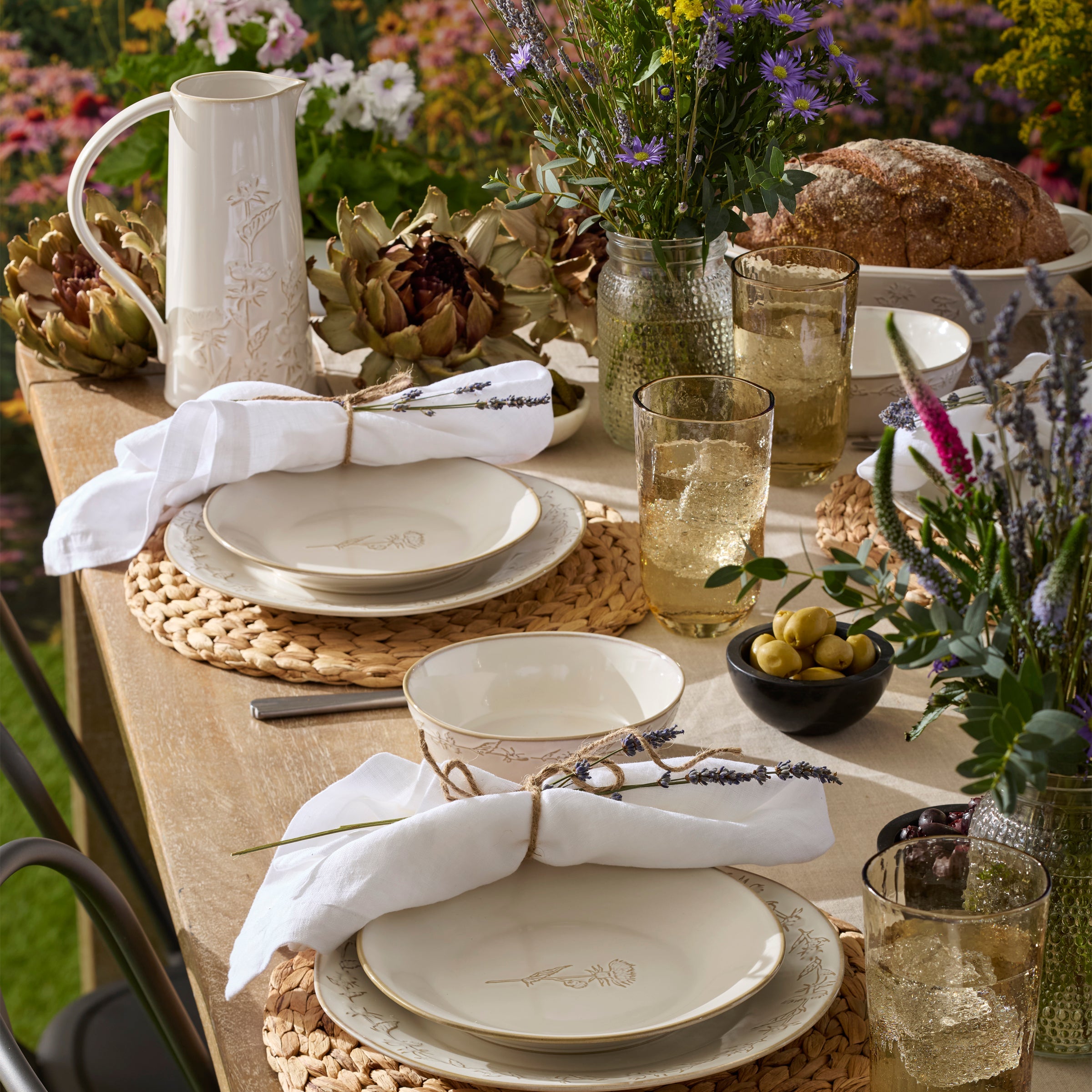 Lenox Westmore Homespun 12-Piece Dinnerware Set - Image 8