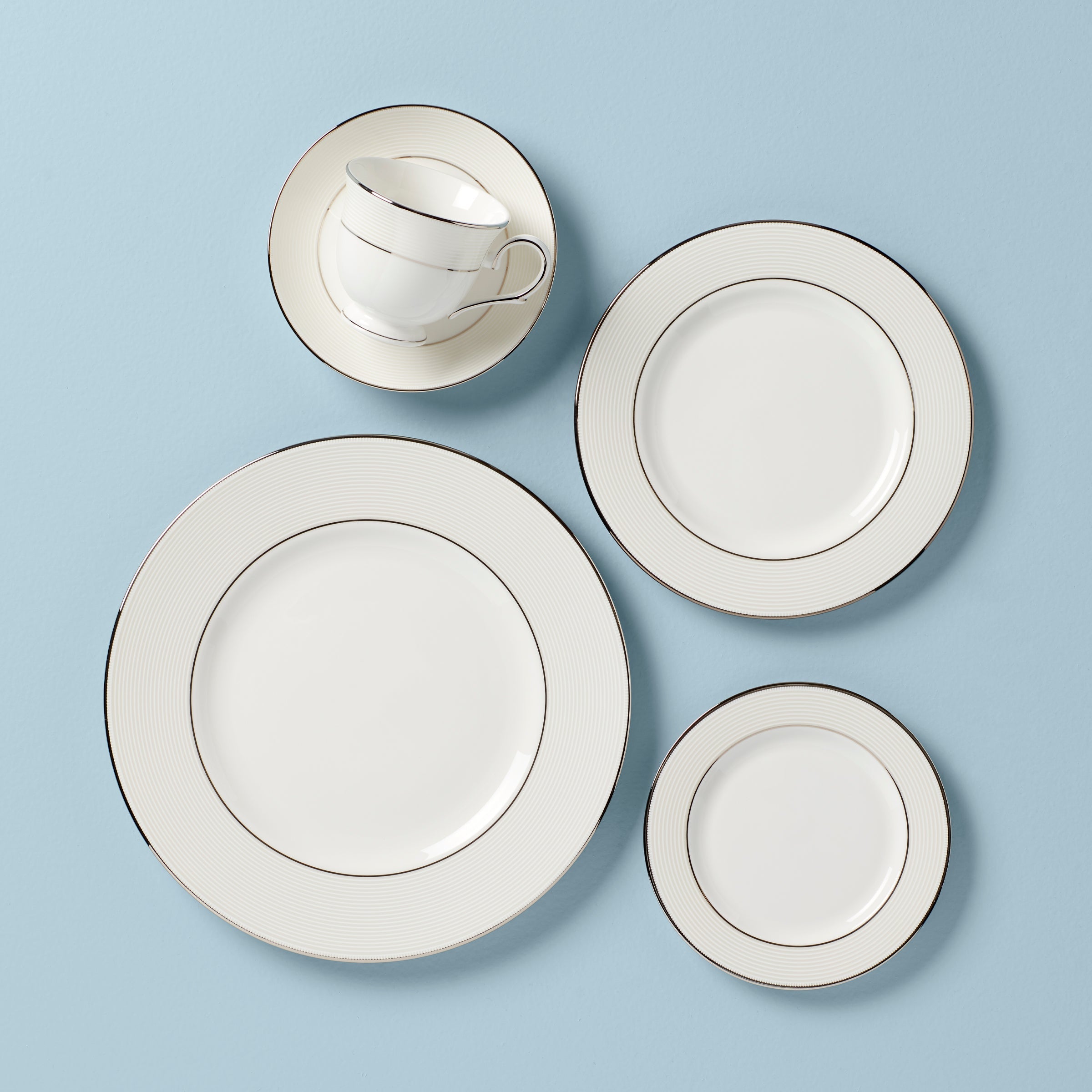 Lenox Westmore Opal Innocence Stripe 5-Piece Place Setting