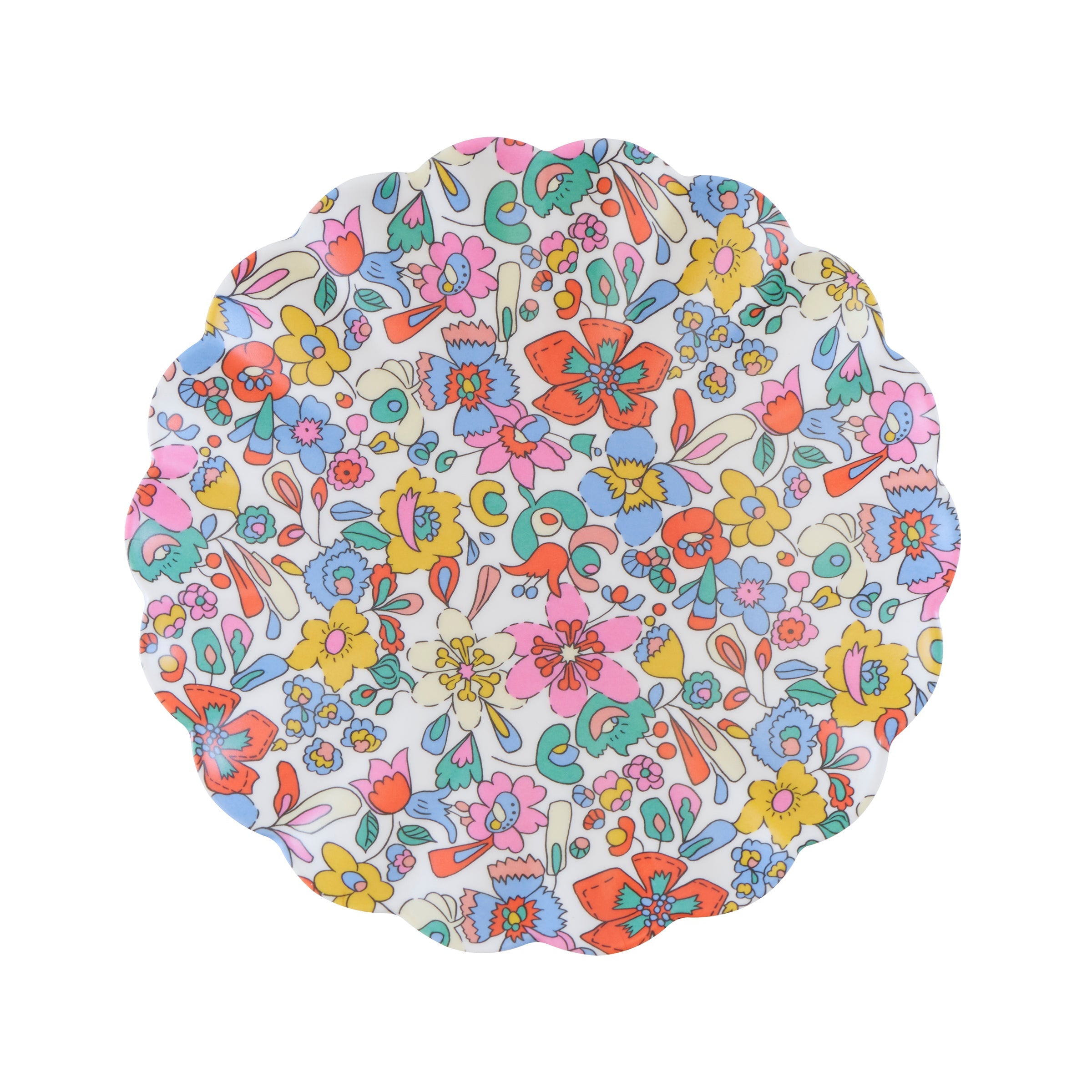 Lenox Westmore Meri Meri x Liberty Garden Party Small Plates, Set of 6 - Image 3