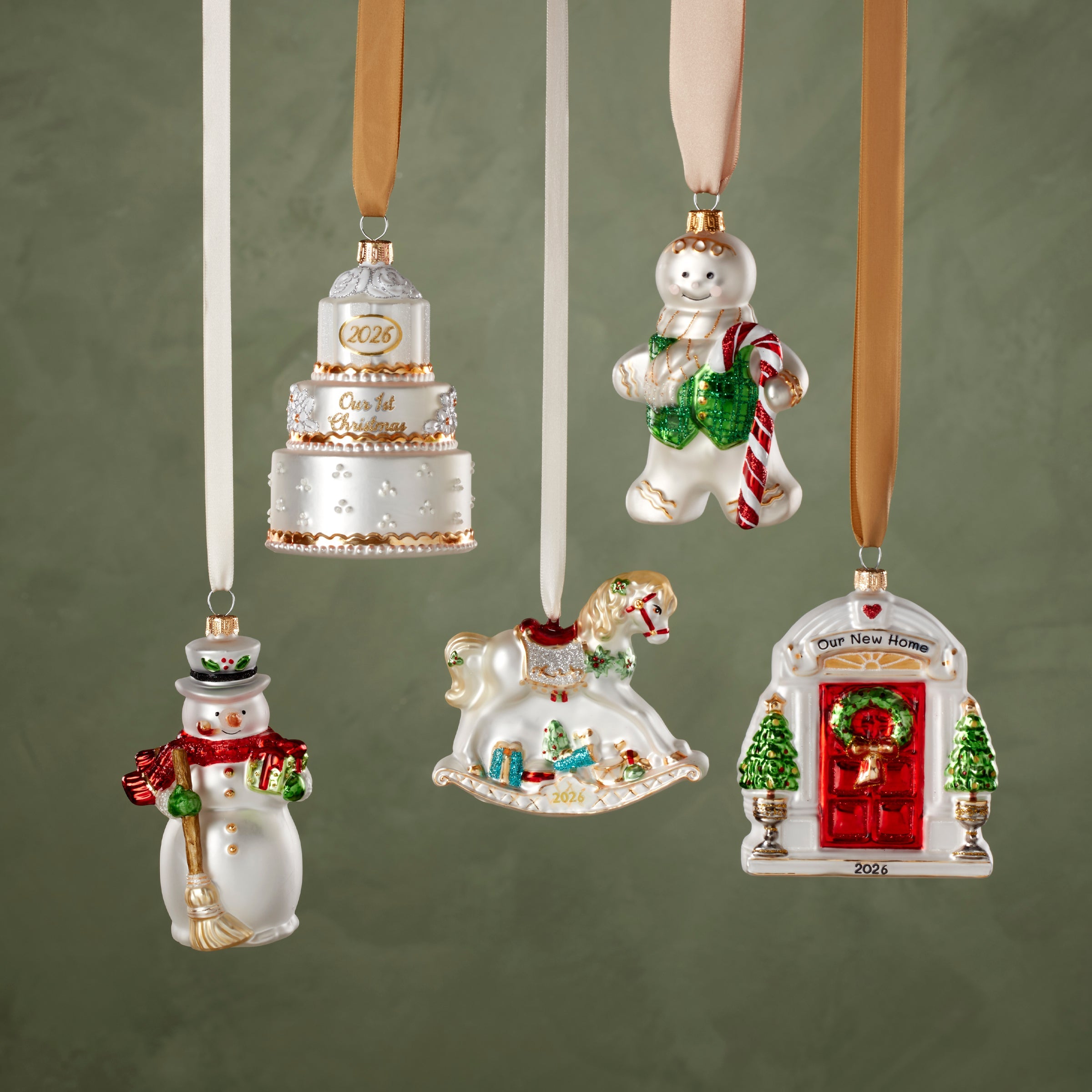 Lenox Westmore 2026 Retro Blown Glass New Home Ornament - Image 5