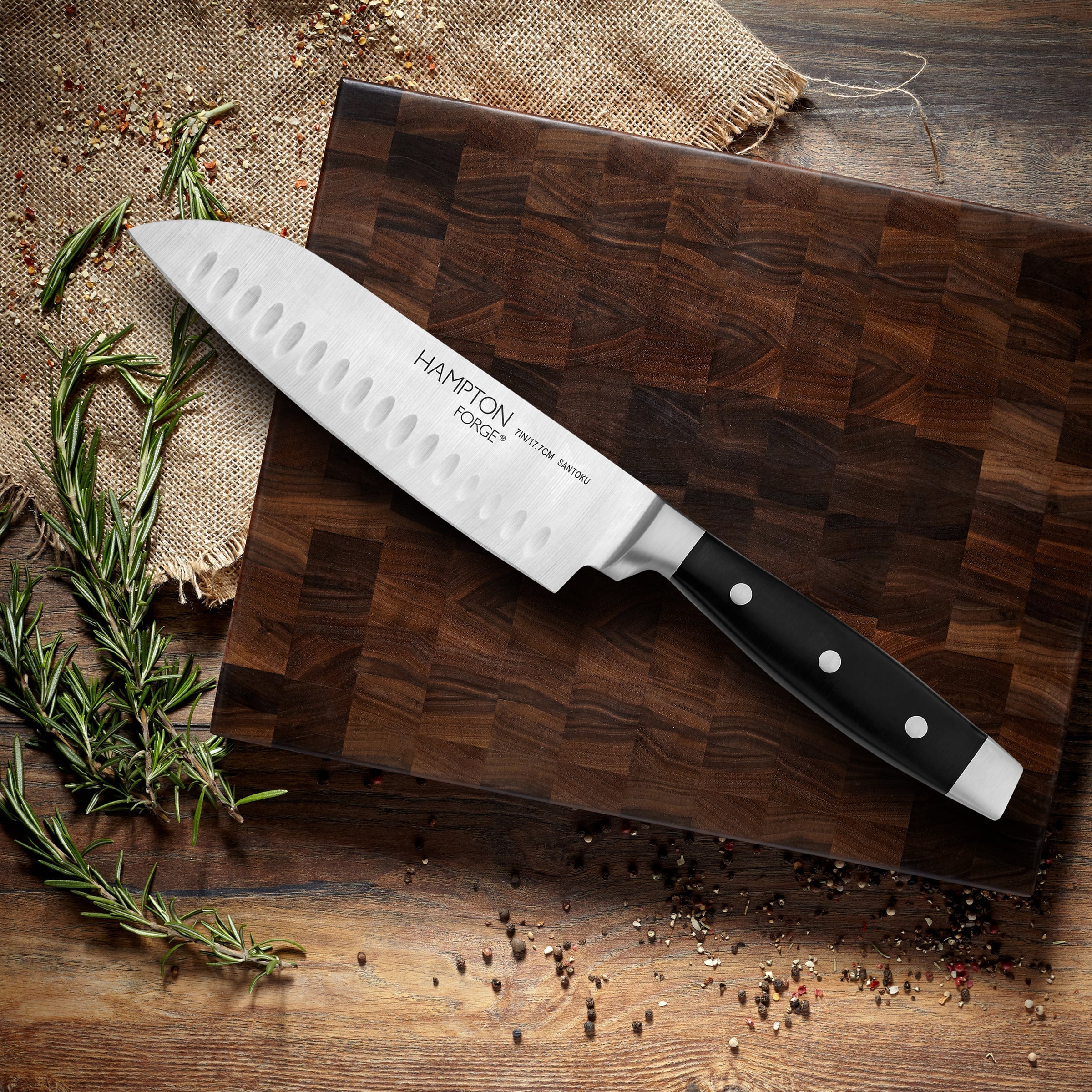 Lenox Westmore Continental 7 Santoku Knife with Blade Guard - Image 3
