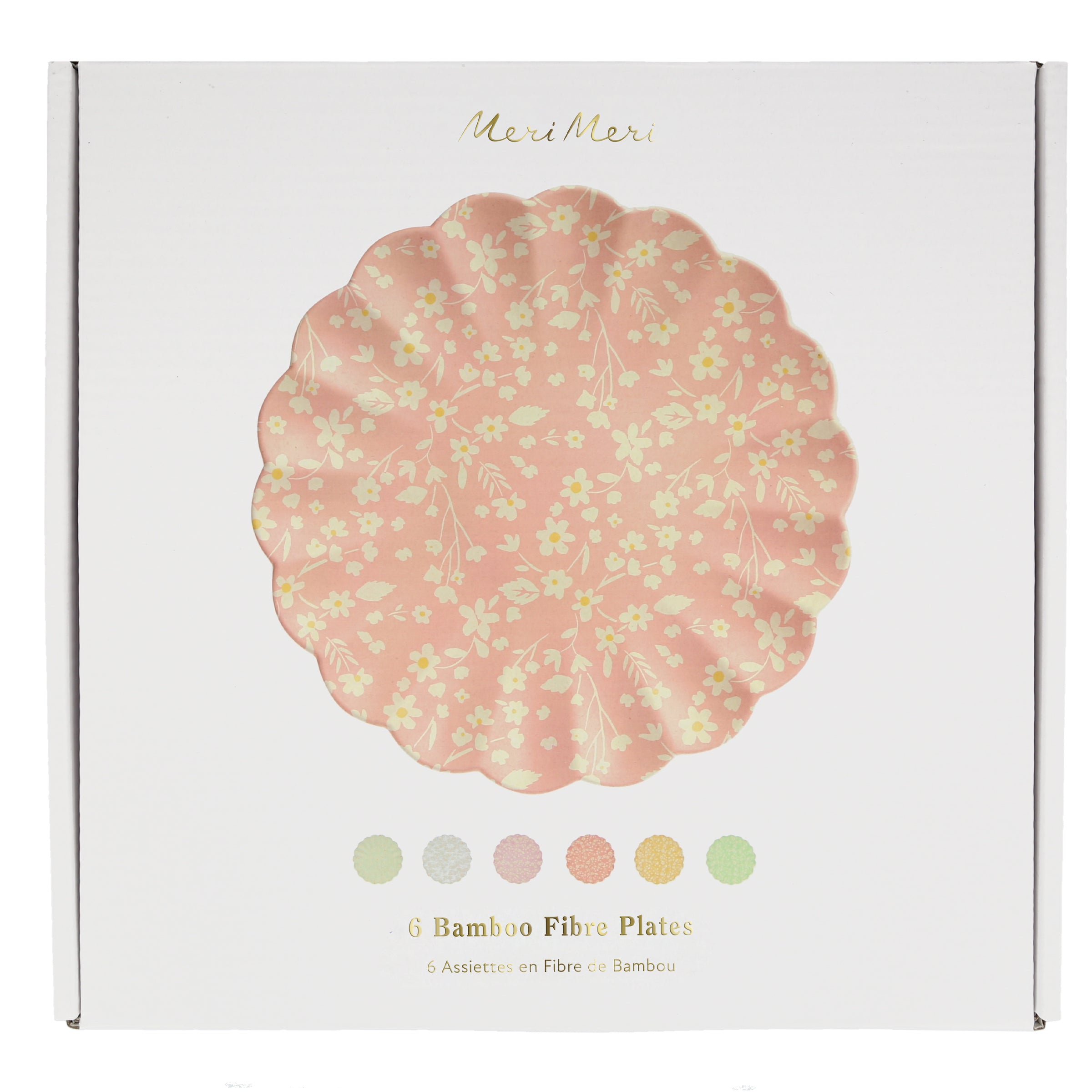Lenox Westmore Floral Assorted Bamboo Large Plates, Set of 6 - Image 11