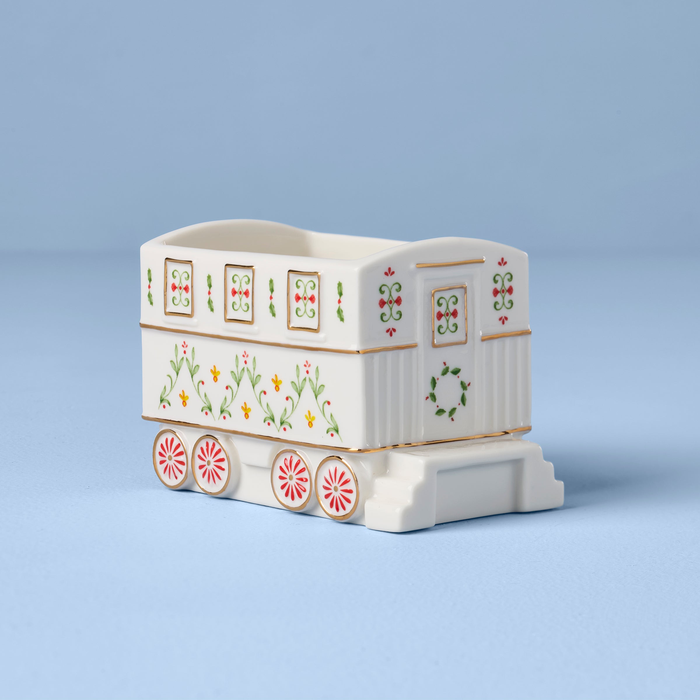 Lenox Westmore Lenox Holiday Village Christmas Train Server - Image 6