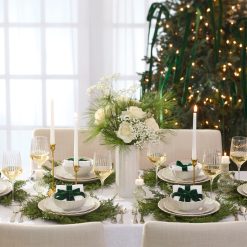 Alternative view of Lenox Westmore French Perle Scallop White 4-Piece Place Setting