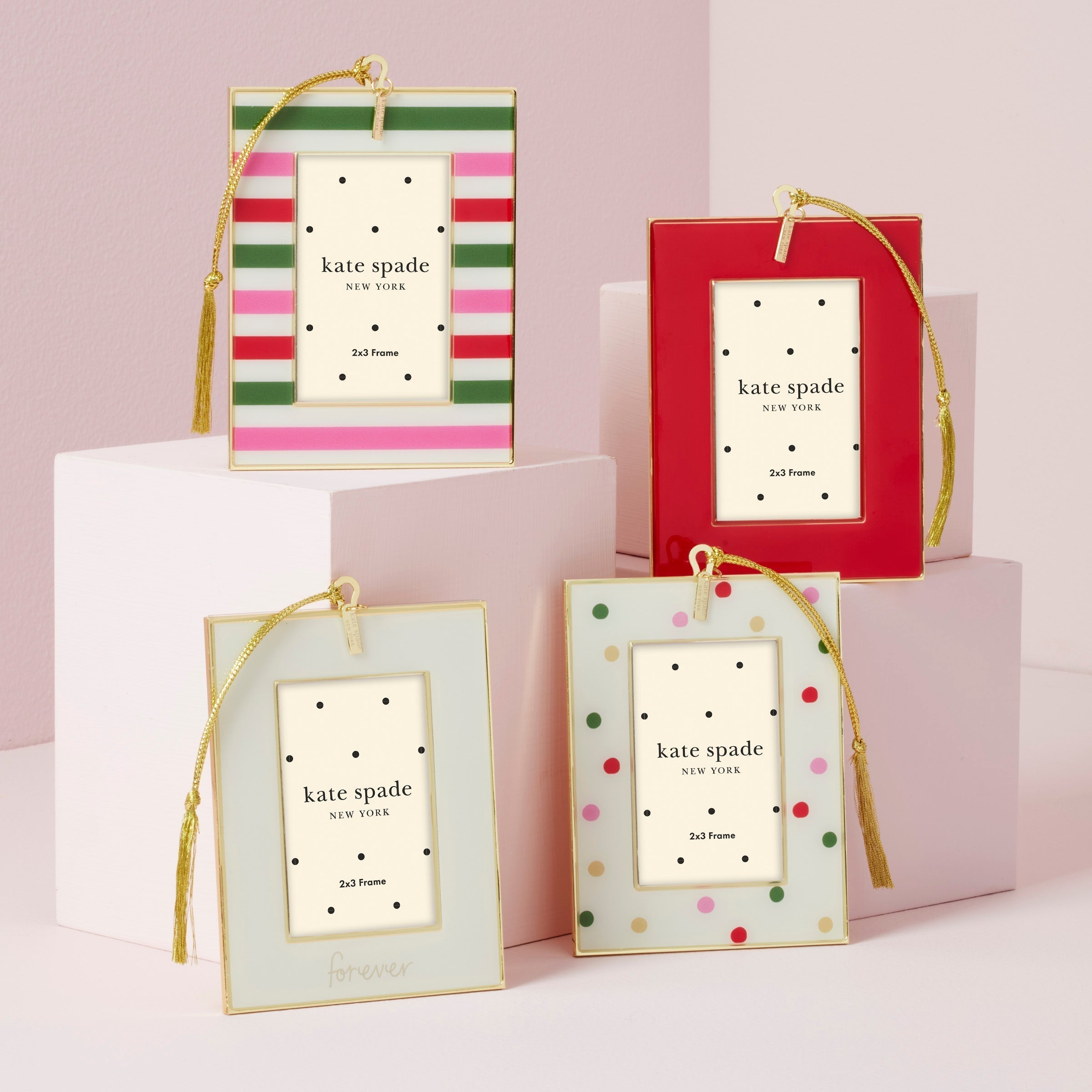 Lenox Westmore Be Jolly Forever Mini Frame Ornament - Image 3
