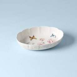 Alternative view of Lenox Westmore Butterfly Meadow Scalloped Oval Baker