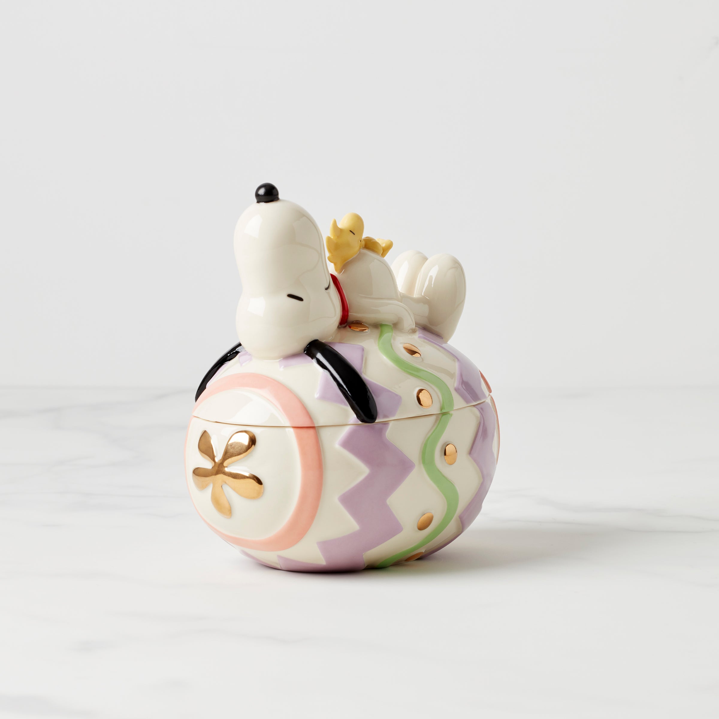 Lenox Westmore Snoopy Easter Covered Candy Dish - Image 8