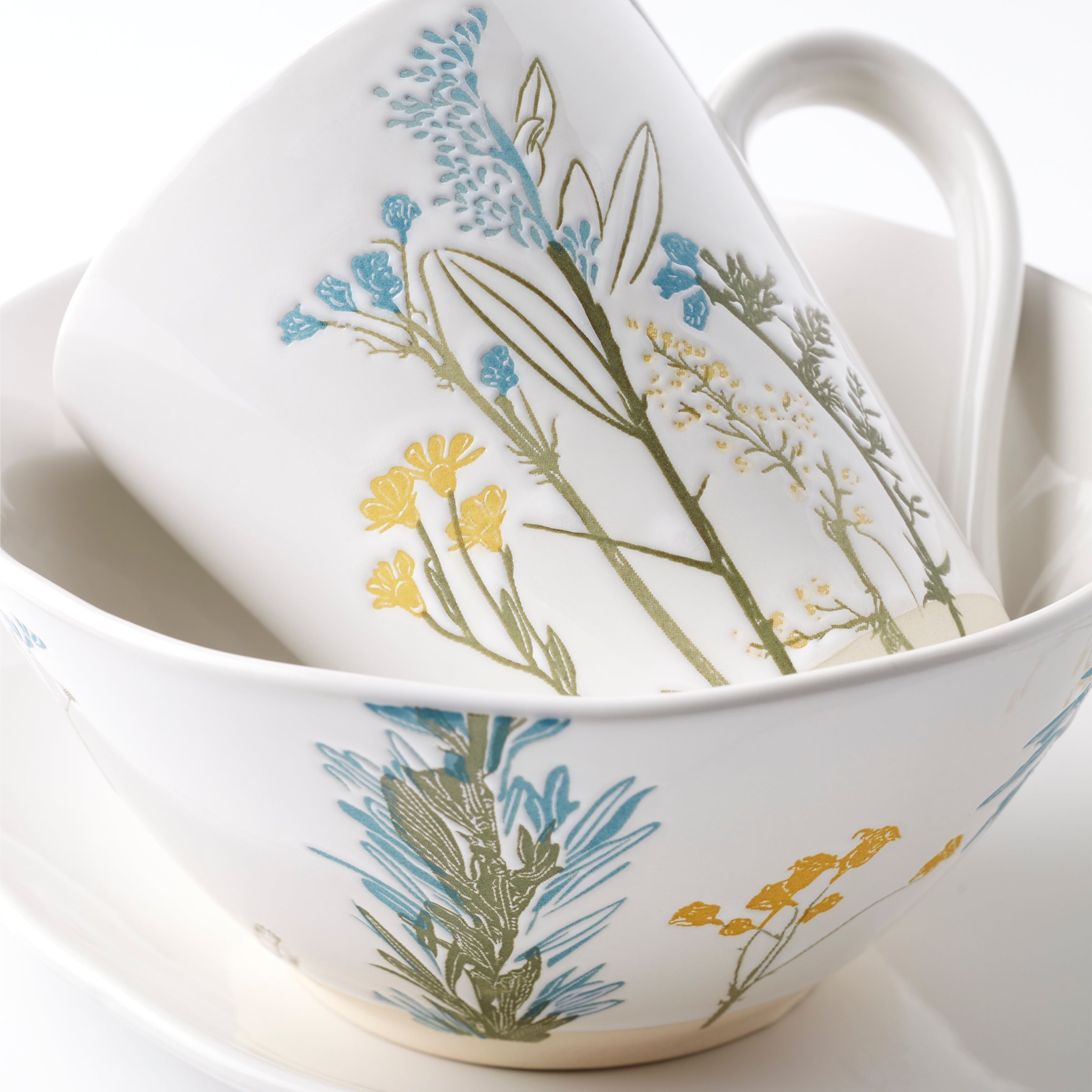 Lenox Westmore Wildflowers All-Purpose Bowls, Set of 4 - Image 6