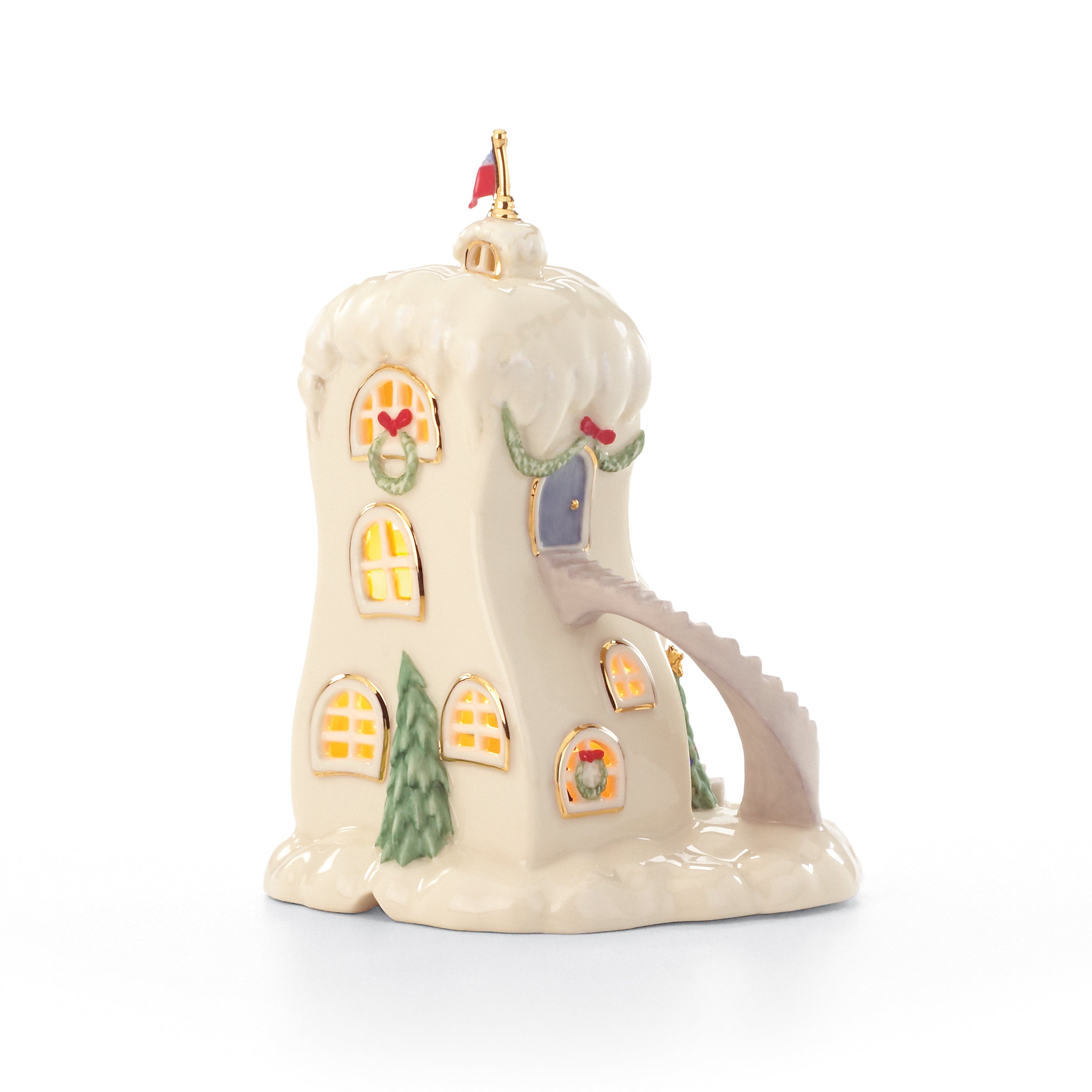 Lenox Westmore Who-Ville Post Office Lit Figurine - Image 5
