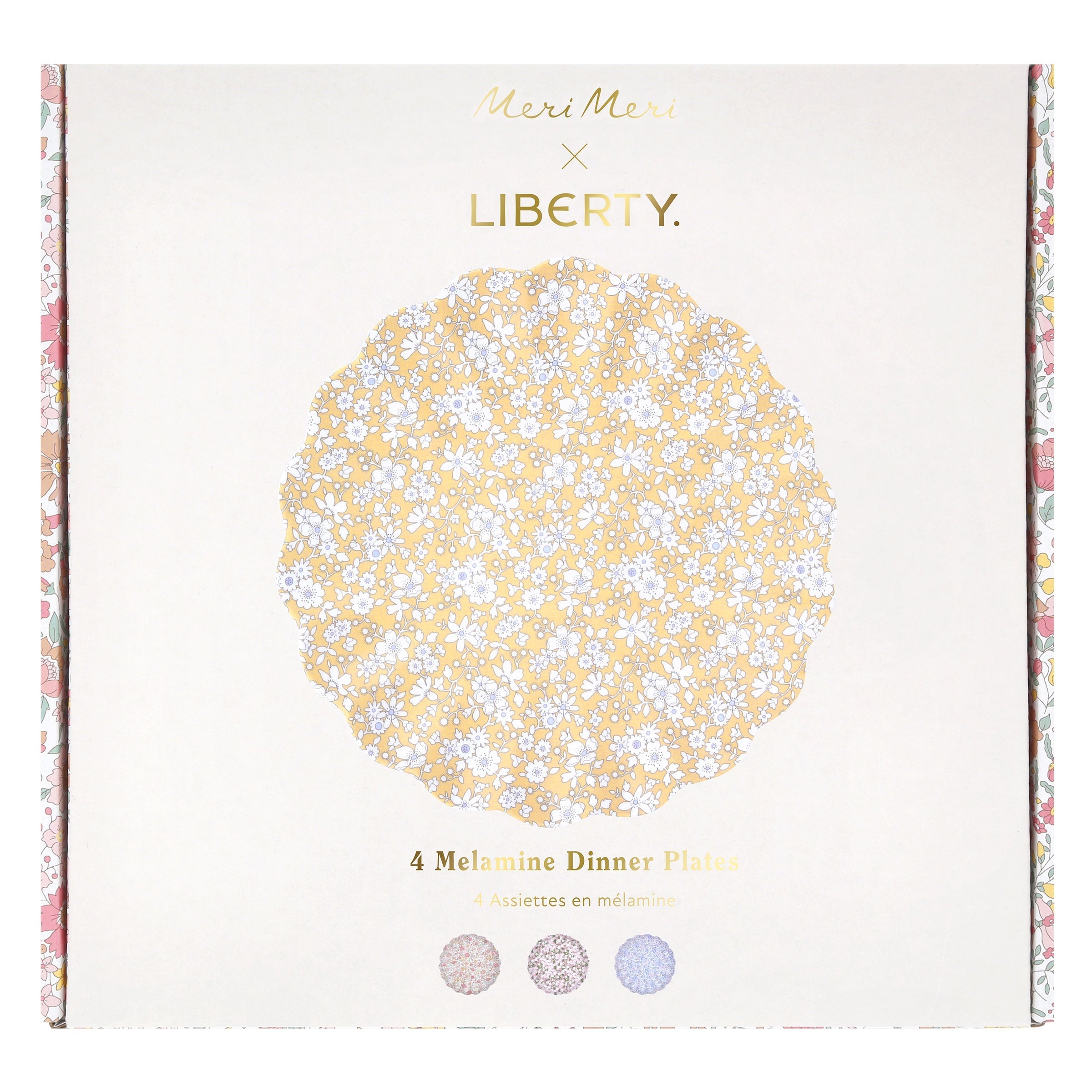 Lenox Westmore Meri Meri X Liberty Floral Melamine Large Plate, Set of 4 - Image 9