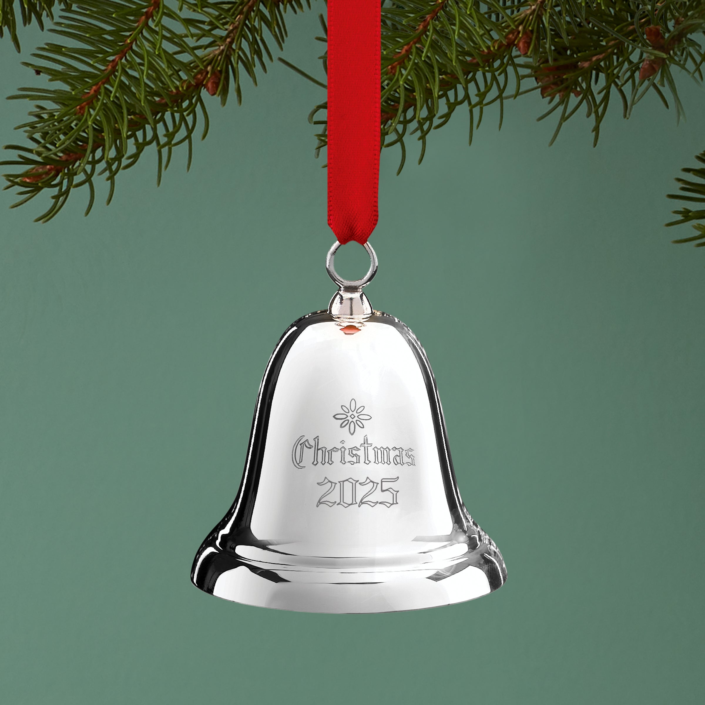 Lenox Westmore 2025 Annual Christmas Bell Sterling Silver Ornament - Image 3