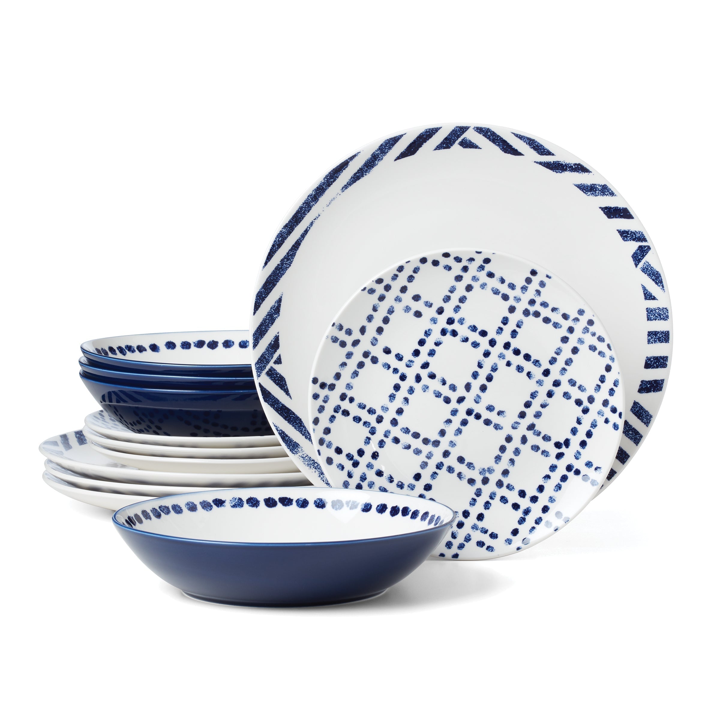 Lenox Westmore Harbour 12-Piece Dinnerware Set