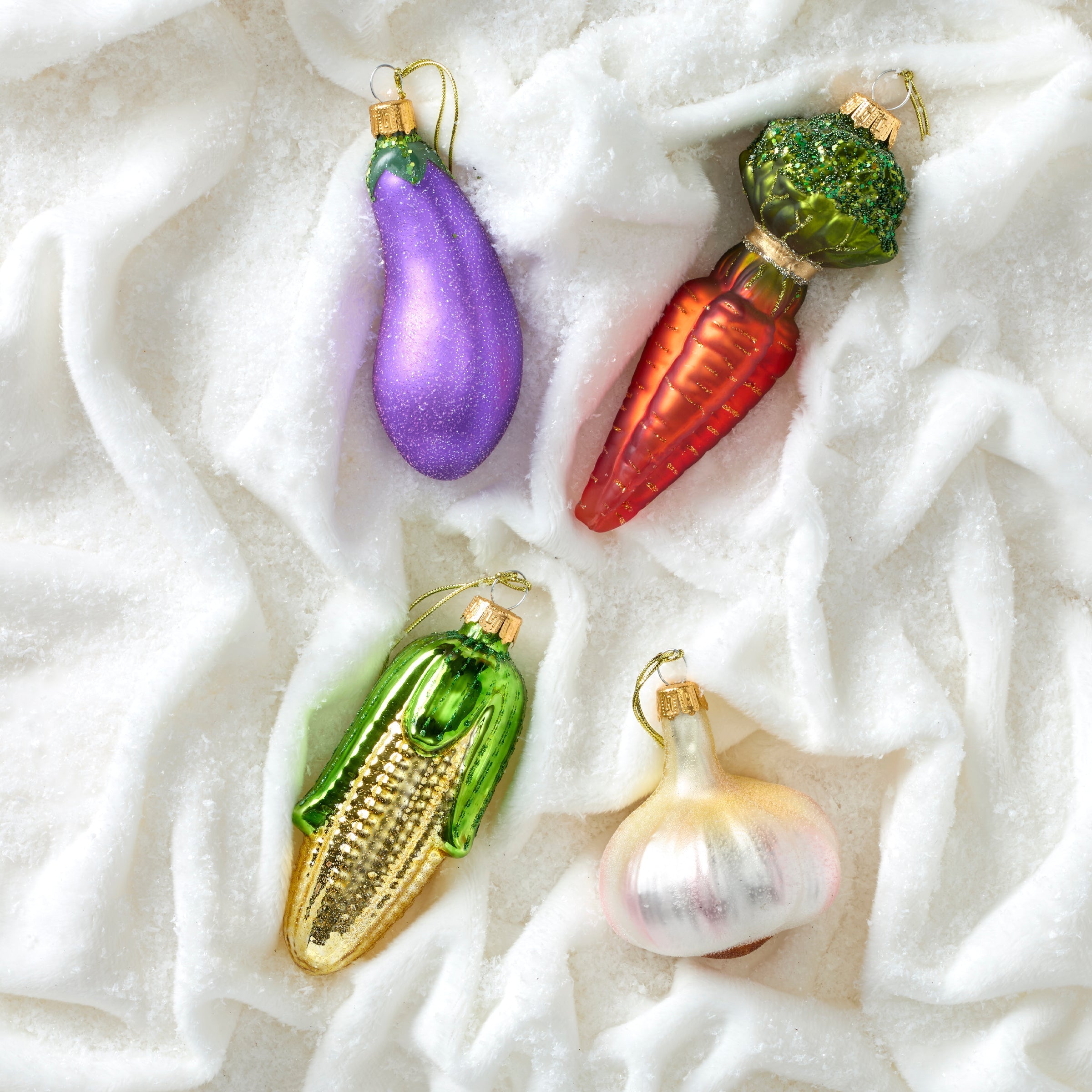 Lenox Westmore Retro Blown Glass Corn On The Cob Ornament - Image 5