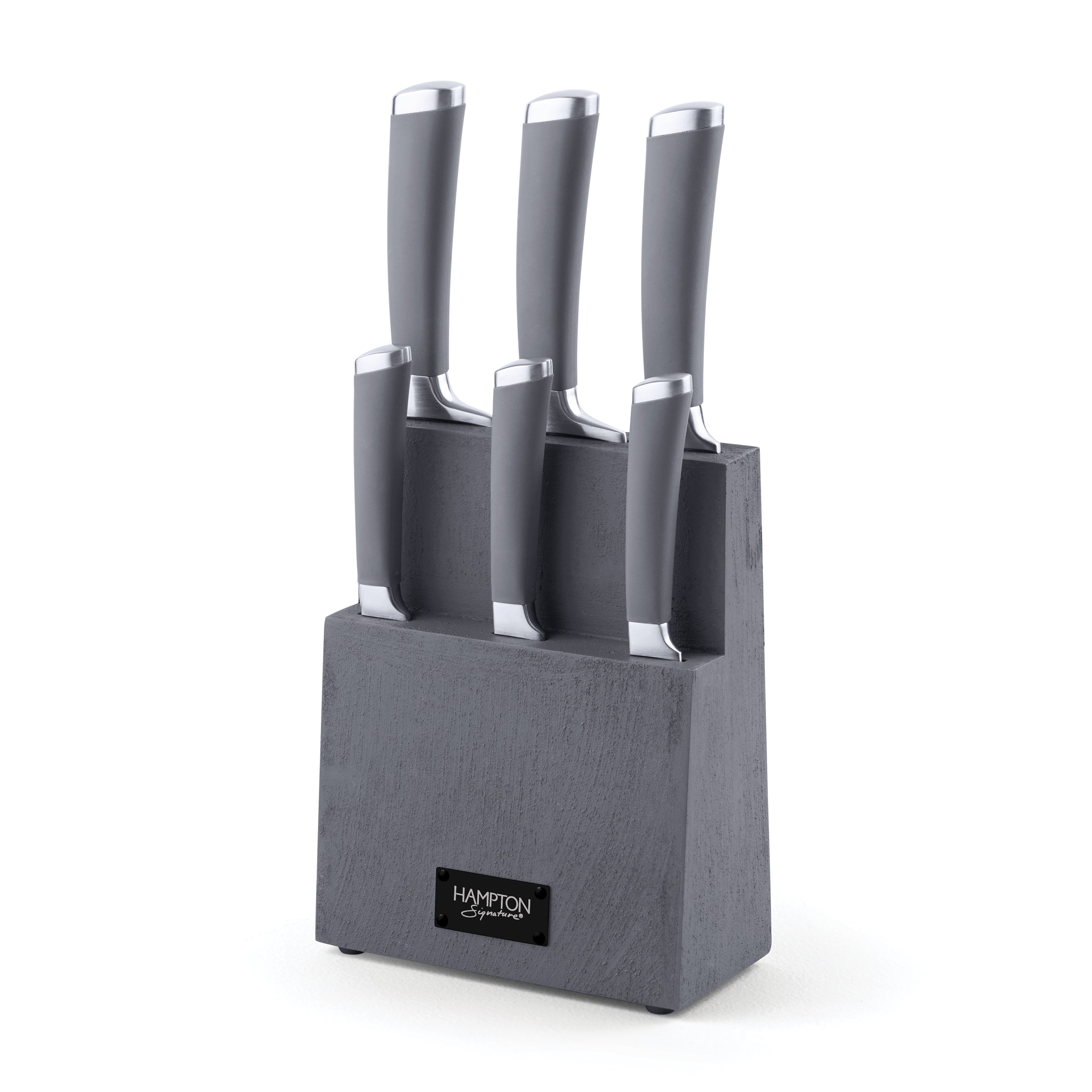 Lenox Westmore Beton 7-Piece Cutlery Block Set