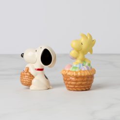 Alternative view of Lenox Westmore Snoopy Easter Salt & Pepper Set