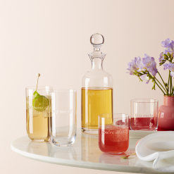 Alternative view of Lenox Westmore This Rocks & You're Neat Double Old Fashion Glasses, Set of 2