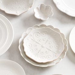 Alternative view of Lenox Westmore French Perle White 4-Piece Dessert Set