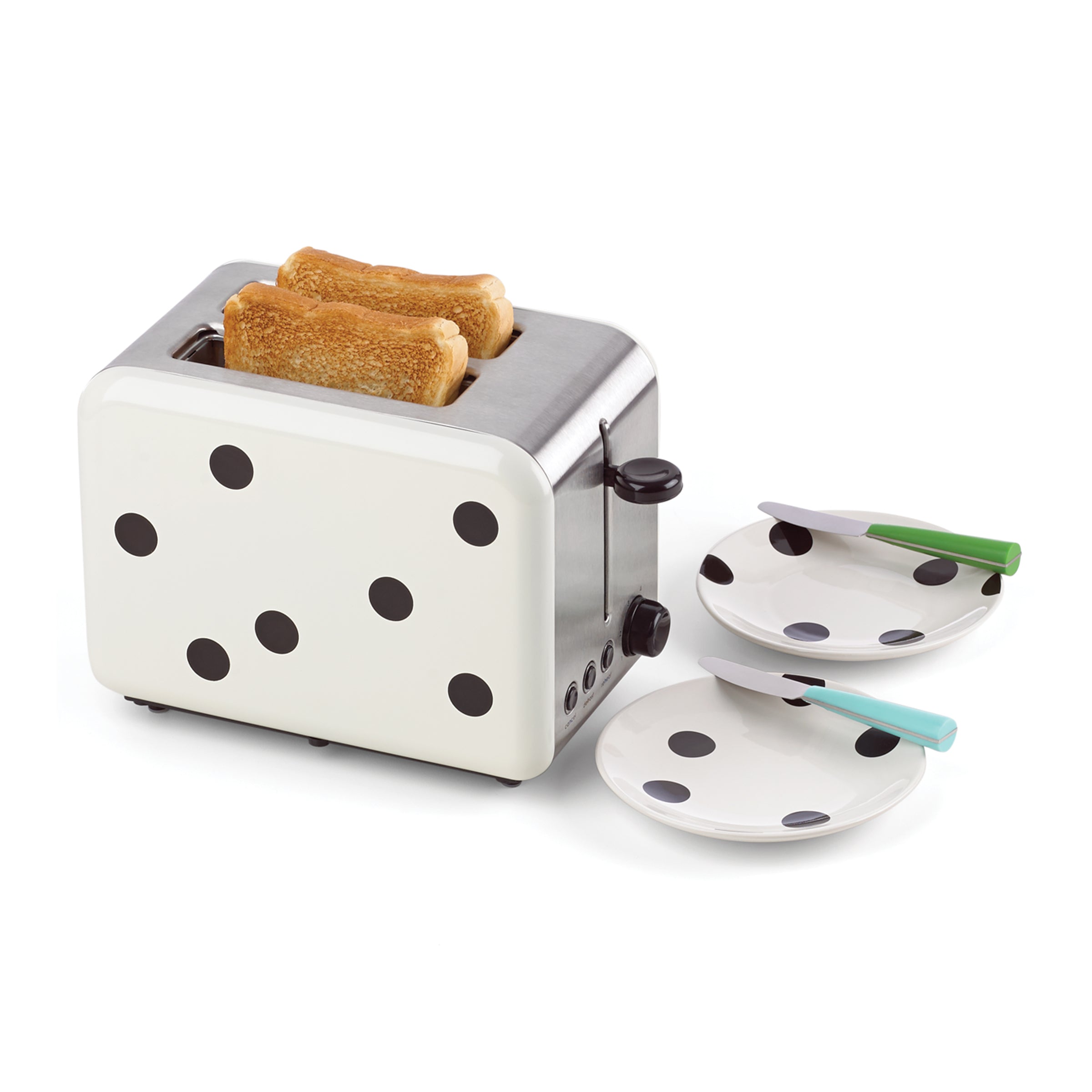 Lenox Westmore Deco Dot 2-Slice Toaster - Image 2
