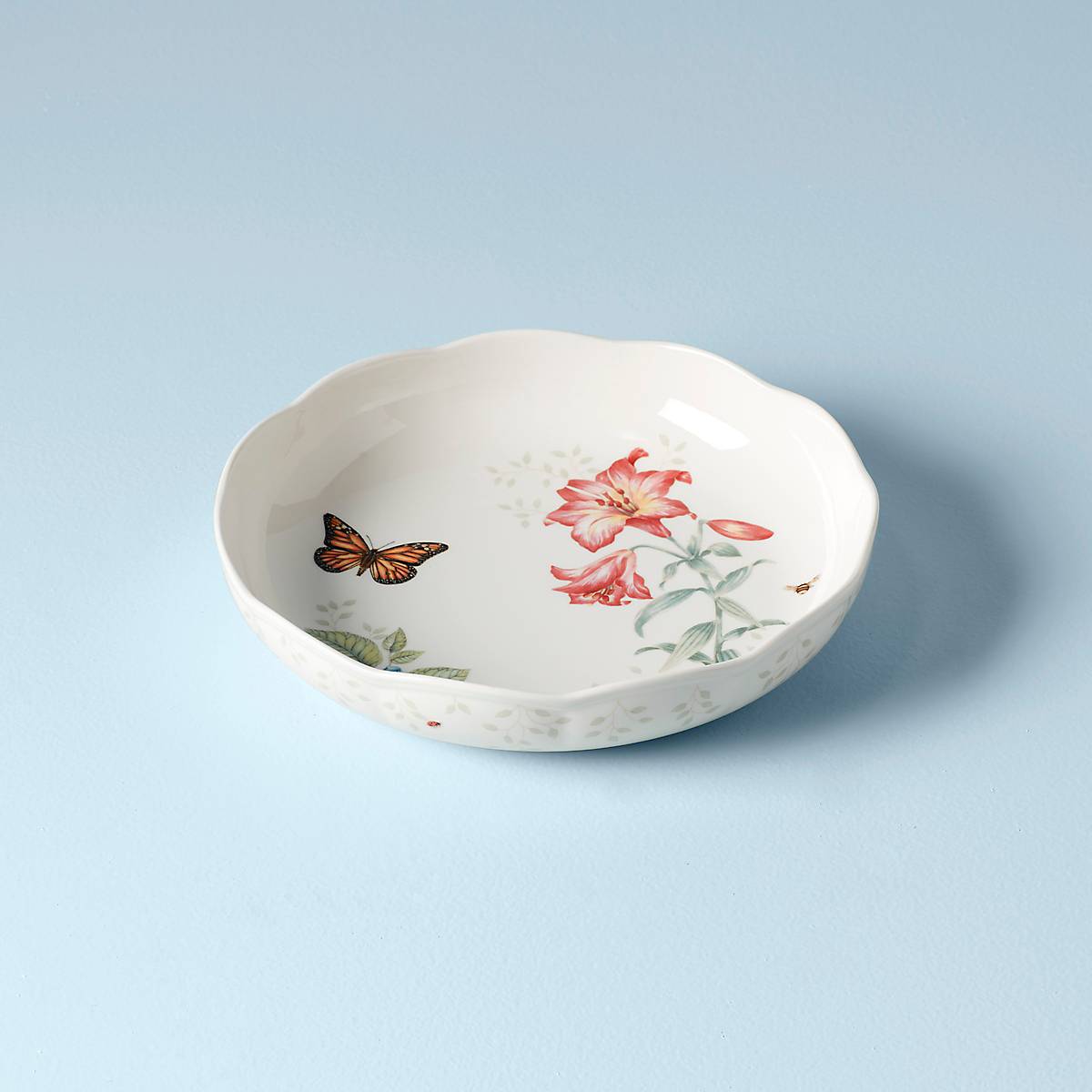 Lenox Westmore Butterfly Meadow Low Serving Bowl