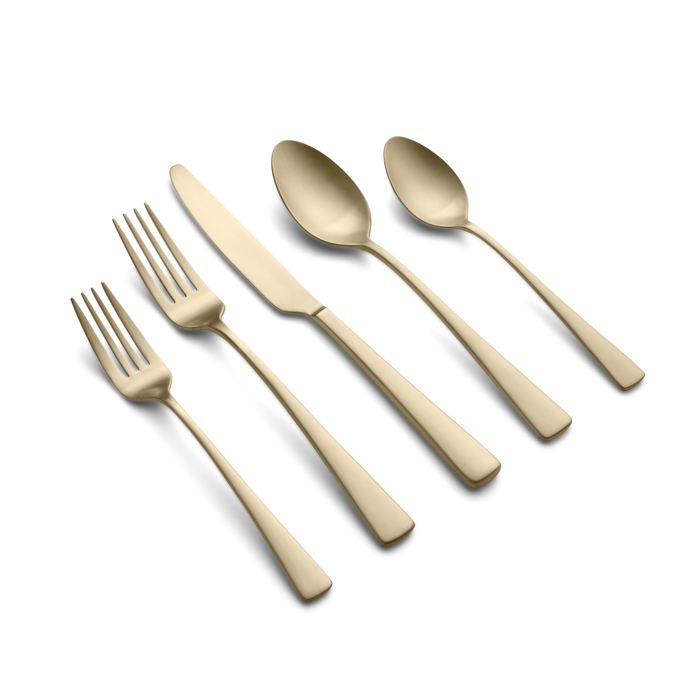 Lenox Westmore Cerys Champagne Satin 20-Piece Flatware Set