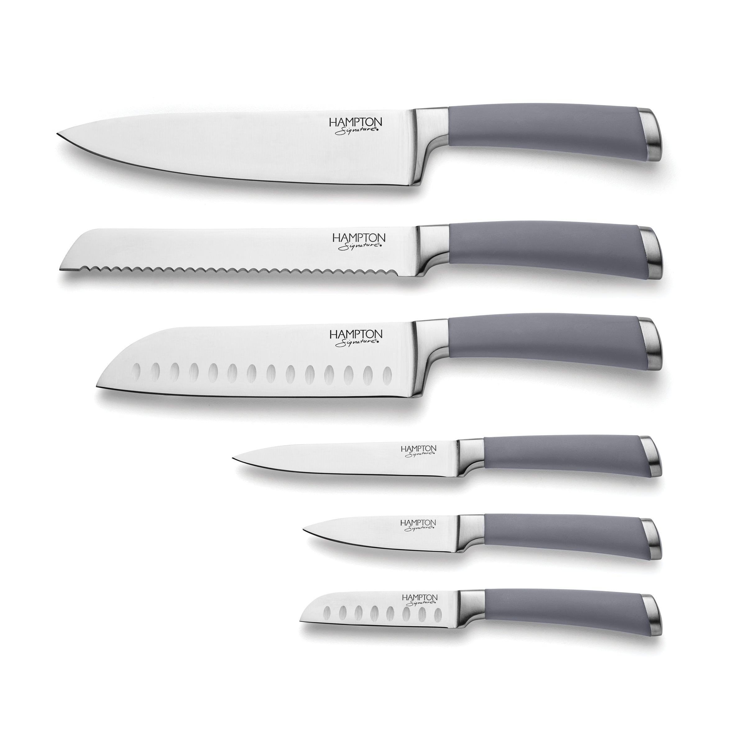 Lenox Westmore Beton 7-Piece Cutlery Block Set - Image 2