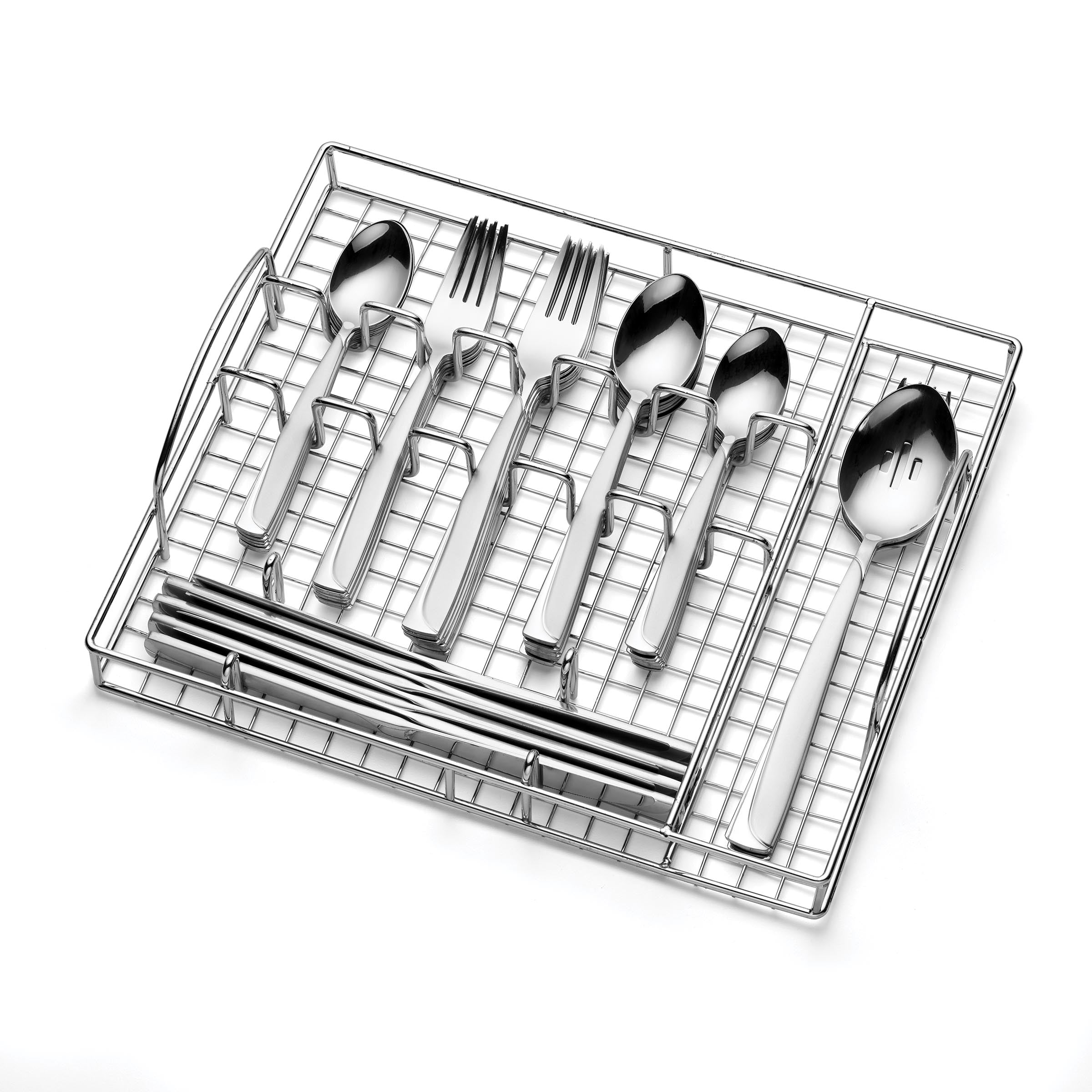 Lenox Westmore Madeline 51-Piece Flatware Set with Caddy - Image 3