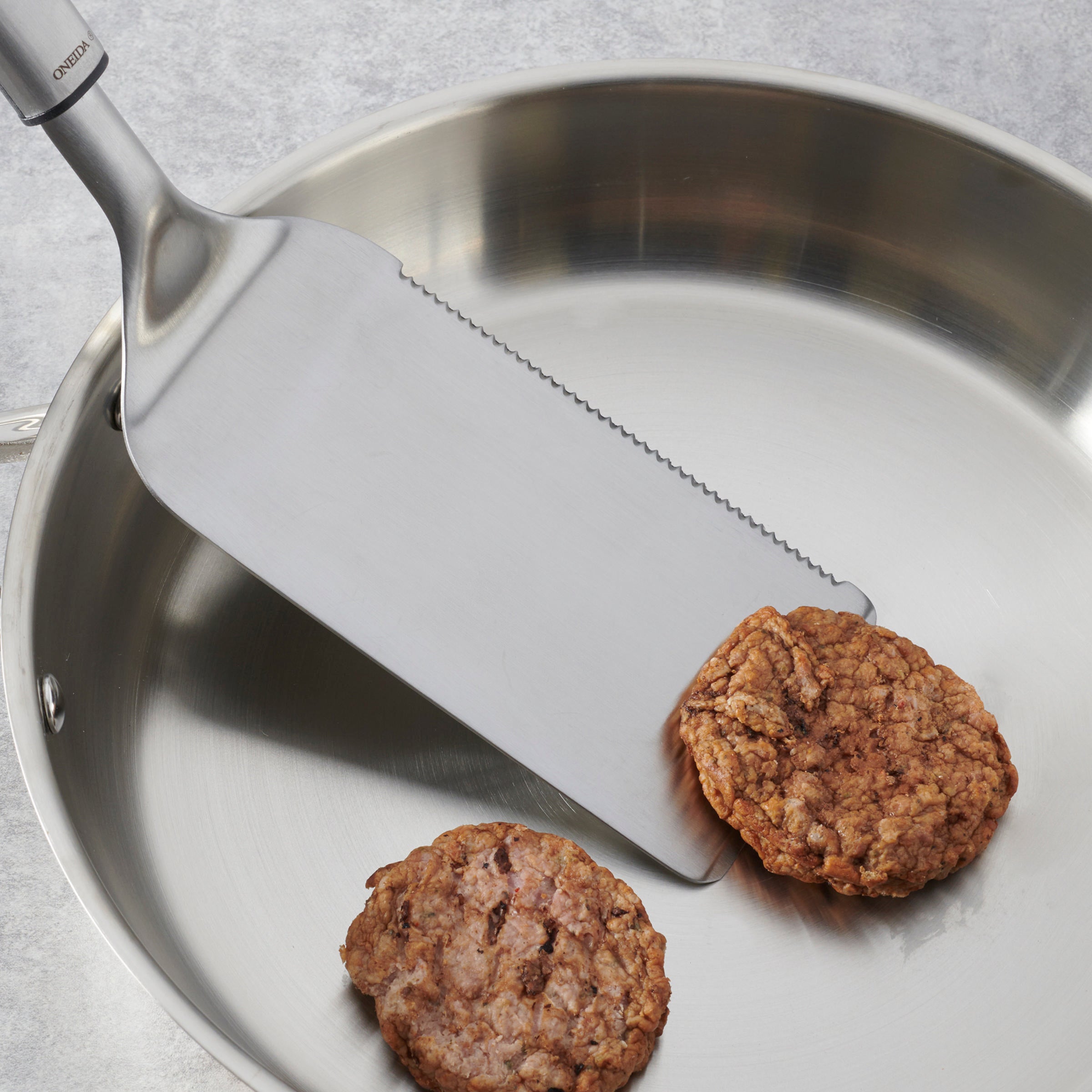Lenox Westmore Elite Gadgets Stainless Steel Griddle Turner - Image 2