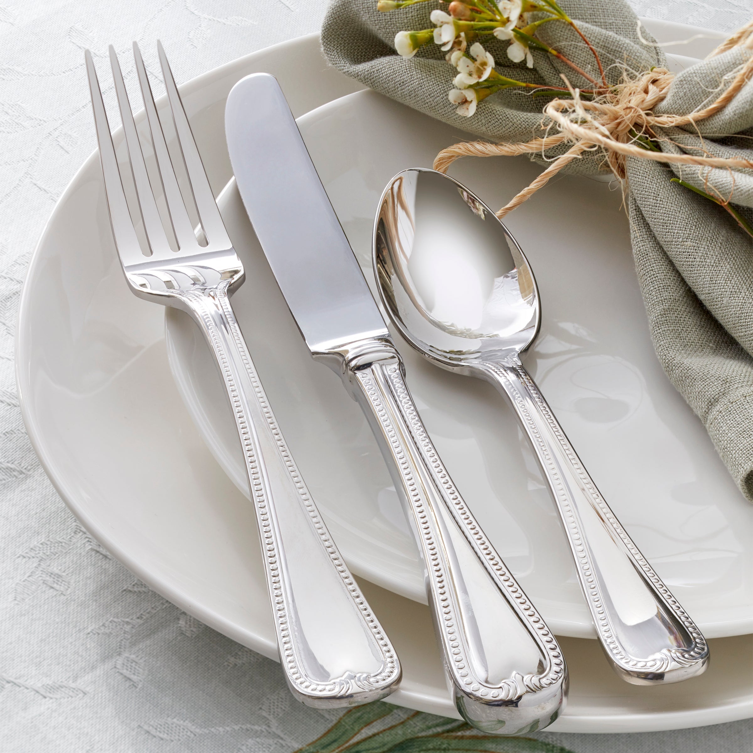 Lenox Westmore Vintage Jewel 20-Piece Flatware Set - Image 4