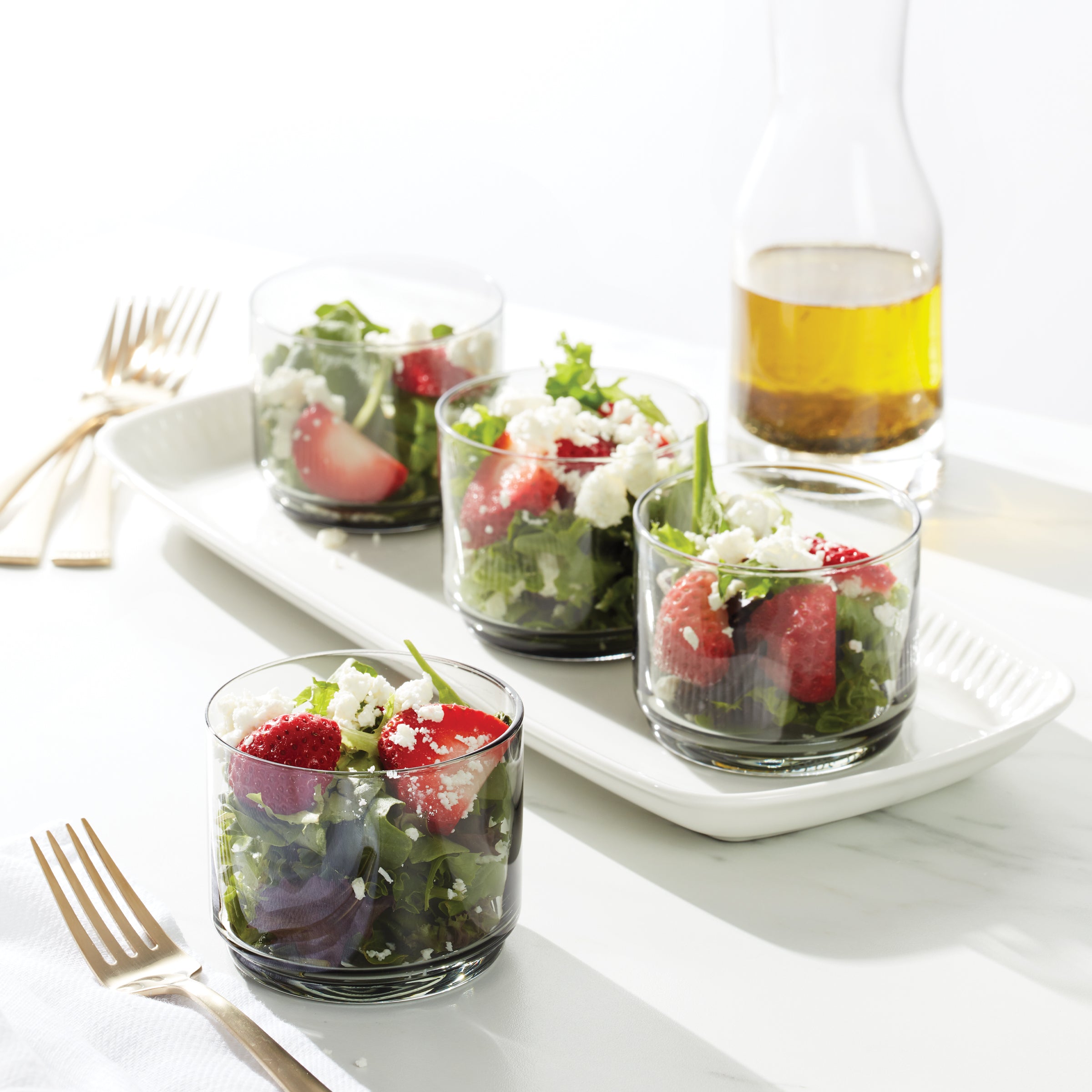 Lenox Westmore Tuscany Classics Stackable Smoke Short Glasses, Set of 4 - Image 3
