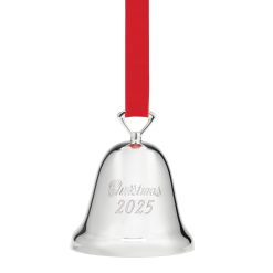 Lenox Westmore 2025 Annual Christmas Bell Silverplate Ornament