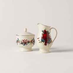 Lenox Westmore Winter Greetings Sugar & Creamer Set