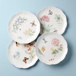 Lenox Westmore Butterfly Meadow Dinner Plates, Set of 4
