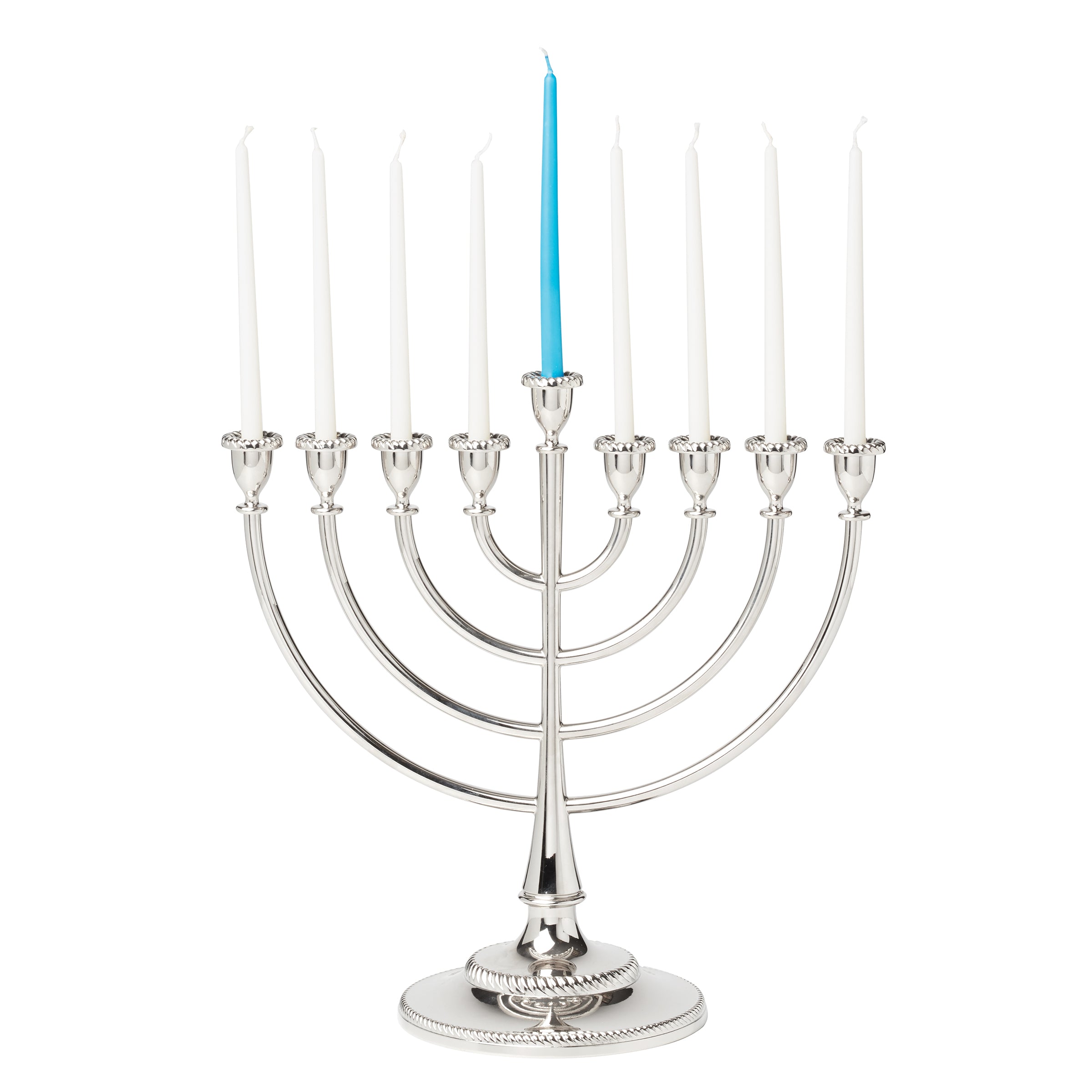 Lenox Westmore Roseland Silver Menorah - Image 2