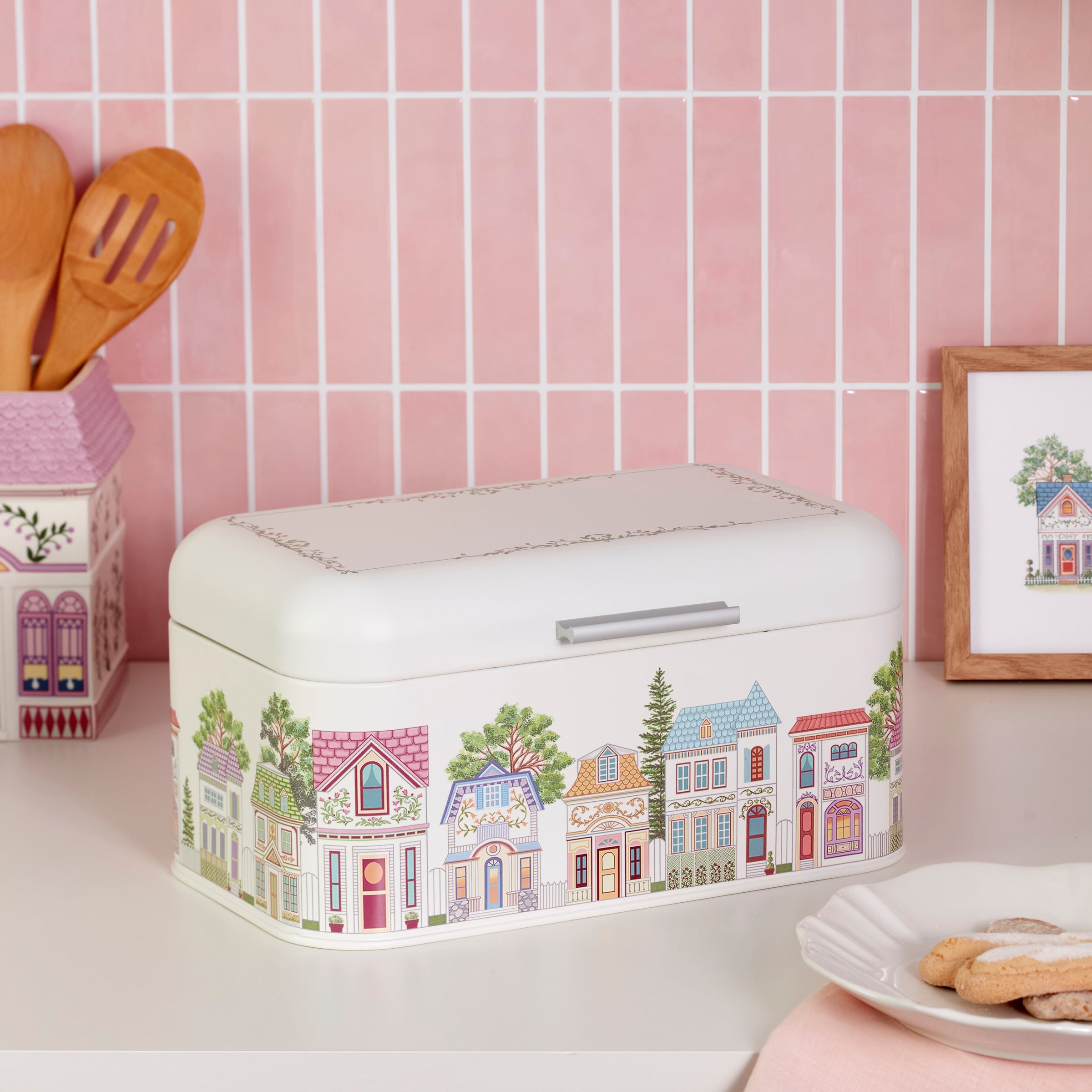 Lenox Westmore Lenox Spice Village Bread Box - Image 3