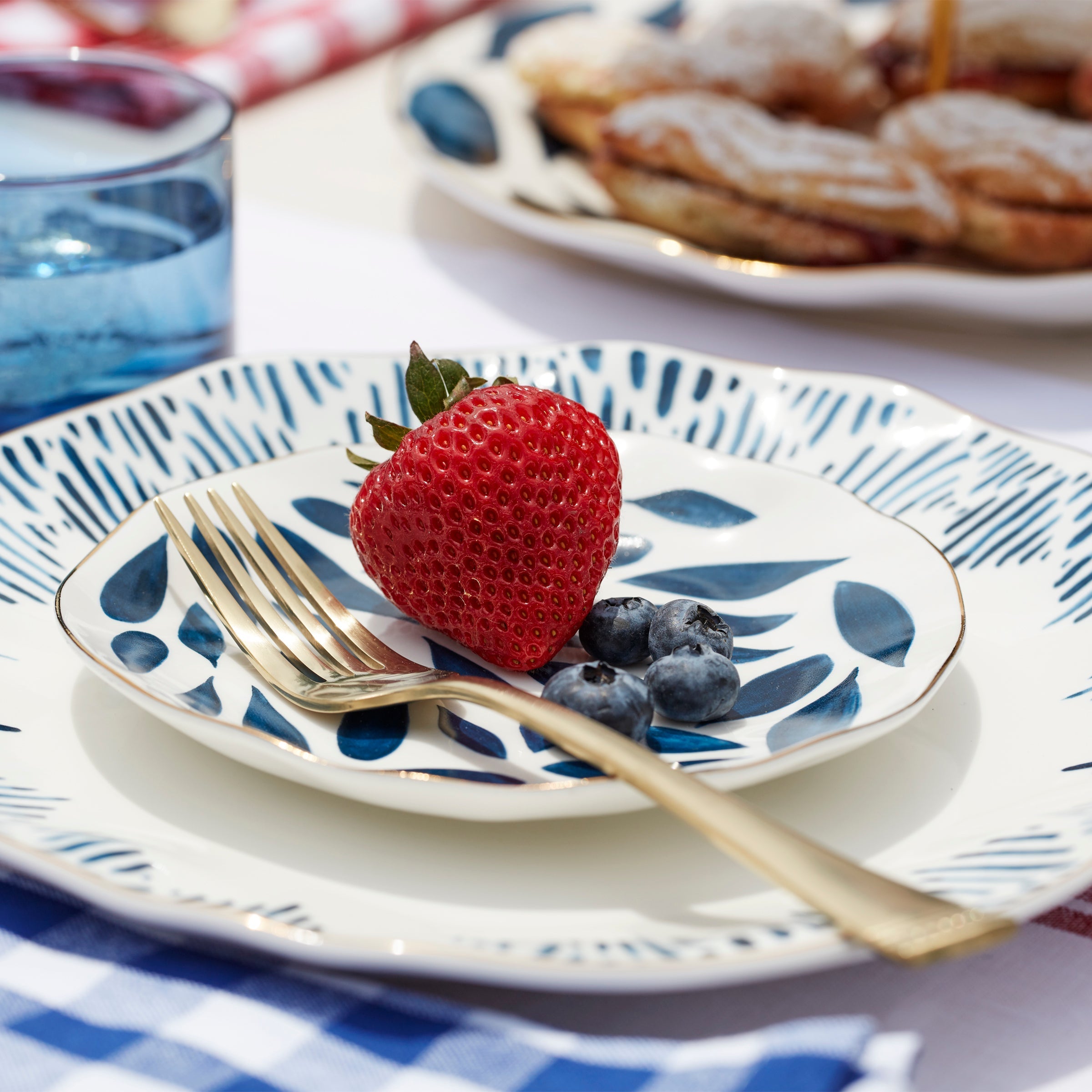 Lenox Westmore Blue Bay 12-Piece Dinnerware Set - Image 5