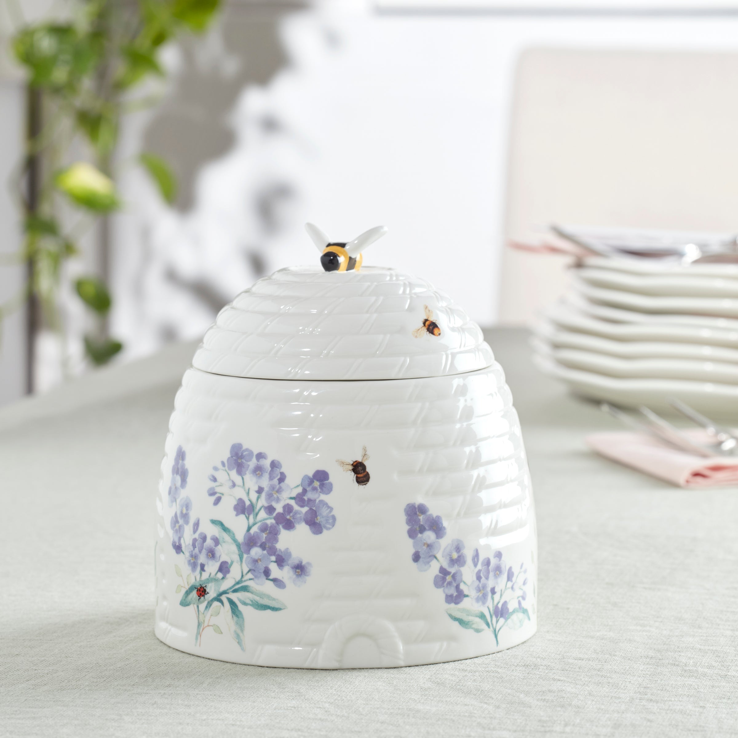Lenox Westmore Butterfly Meadow Honeycomb Candy Jar - Image 7