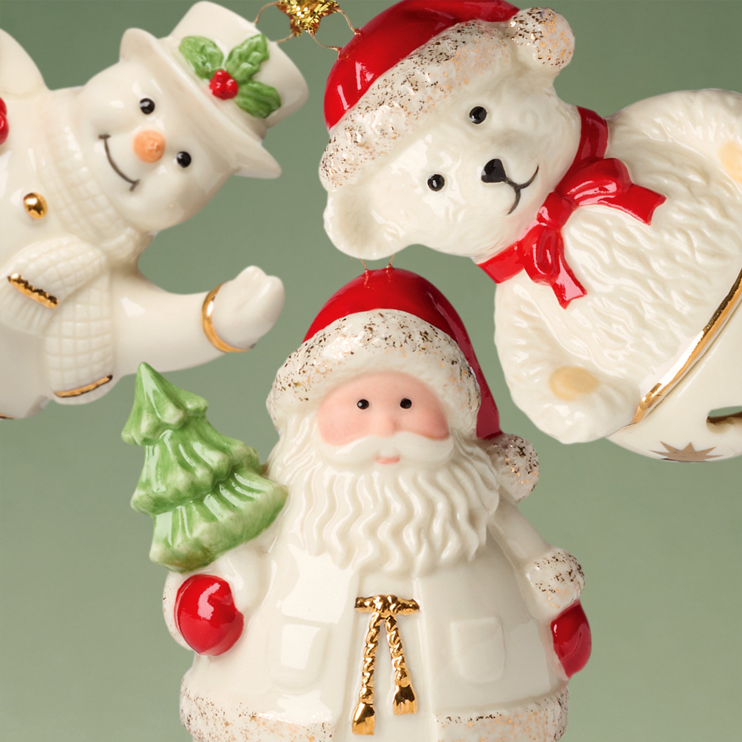 Lenox Westmore Jingle Bell Ornaments, Set of 3 - Image 4