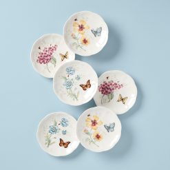 Lenox Westmore Butterfly Meadow 6-Piece Tidbit Plate Set