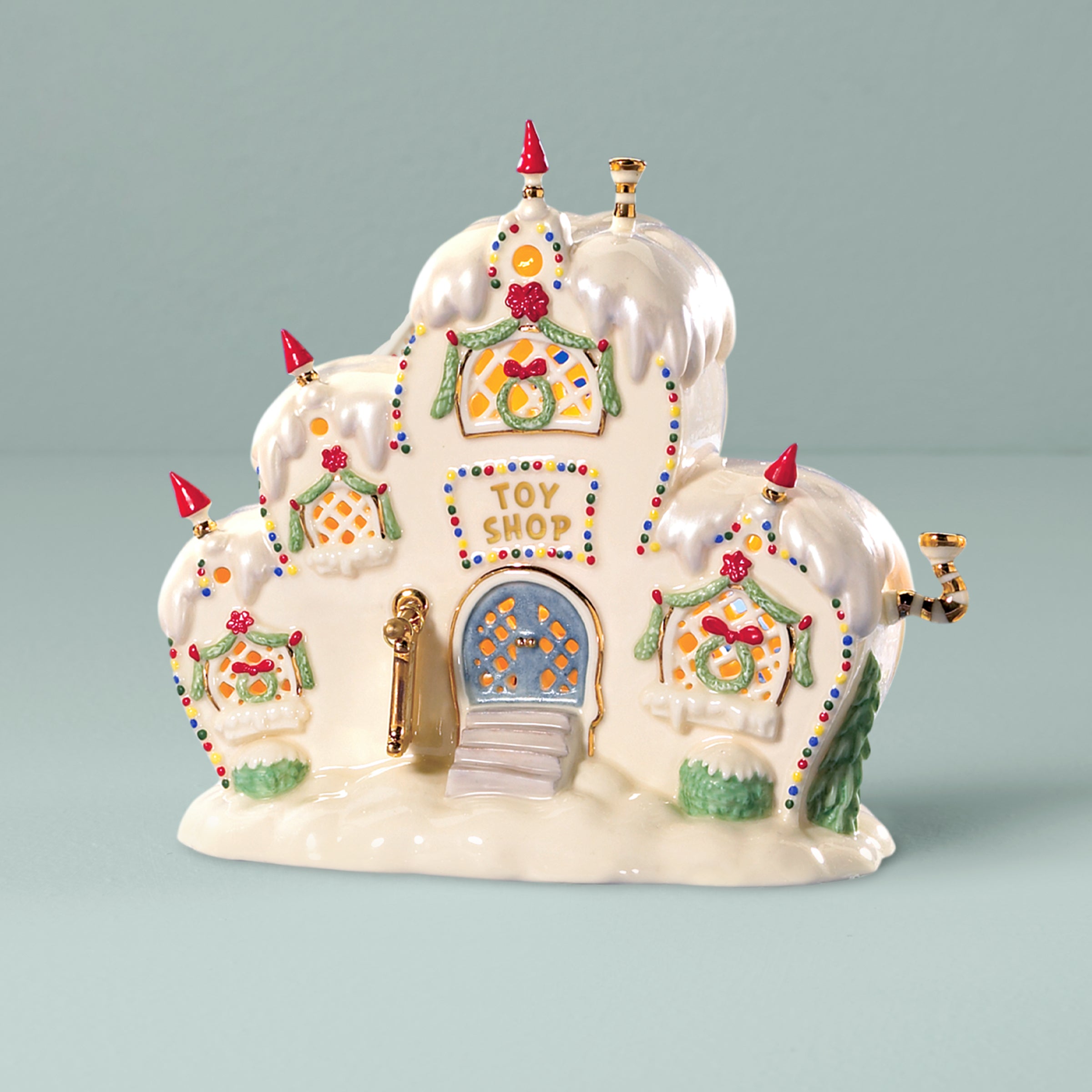 Lenox Westmore Who-Ville Toy Store Lit Figurine