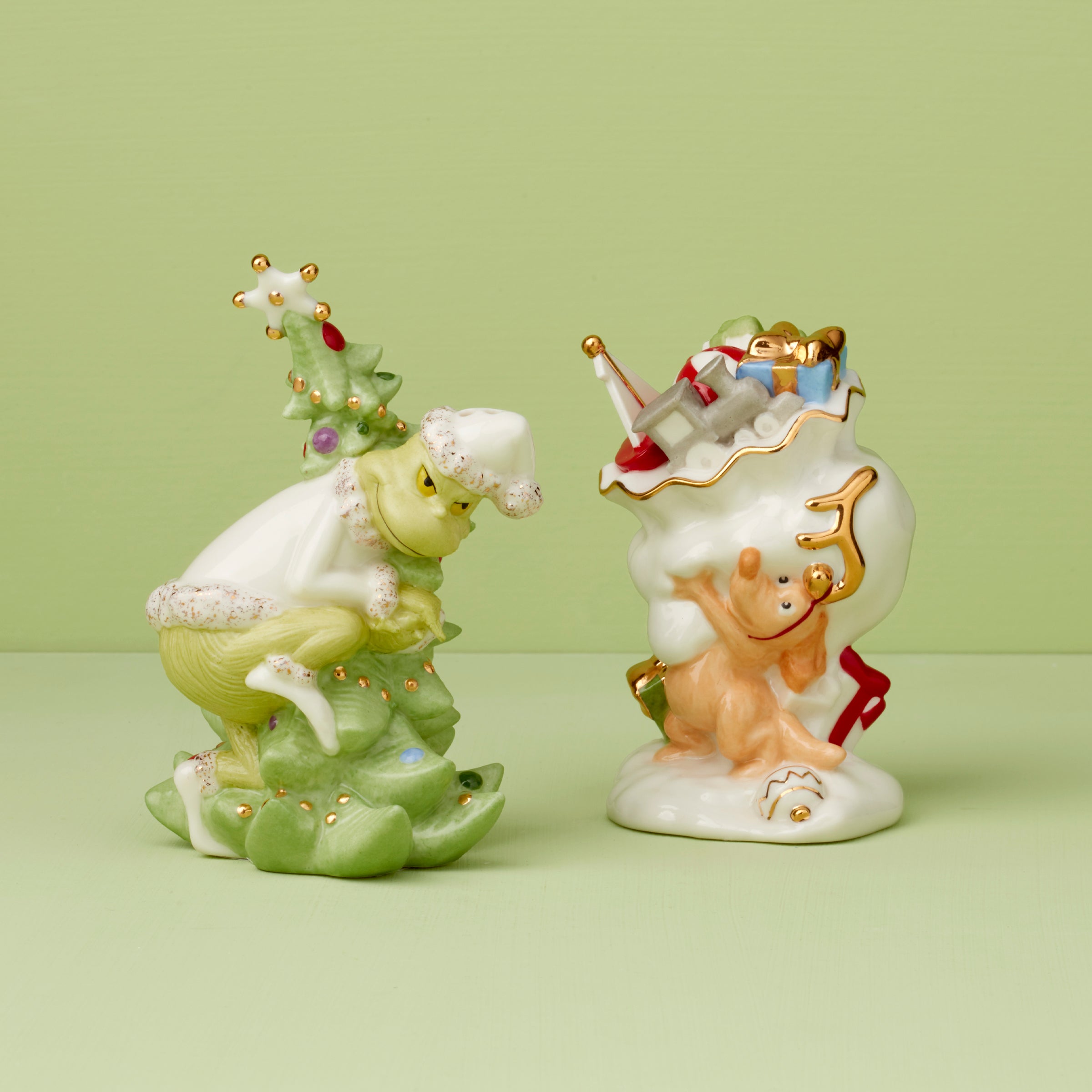 Lenox Westmore Merry Grinchmas Salt & Pepper Set