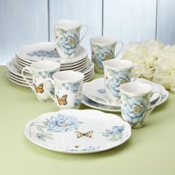 Lenox Westmore Butterfly Meadow Blue 18-Piece Dinnerware Set