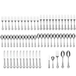 Alternative view of Lenox Westmore Mandolina 65-Piece Flatware Set