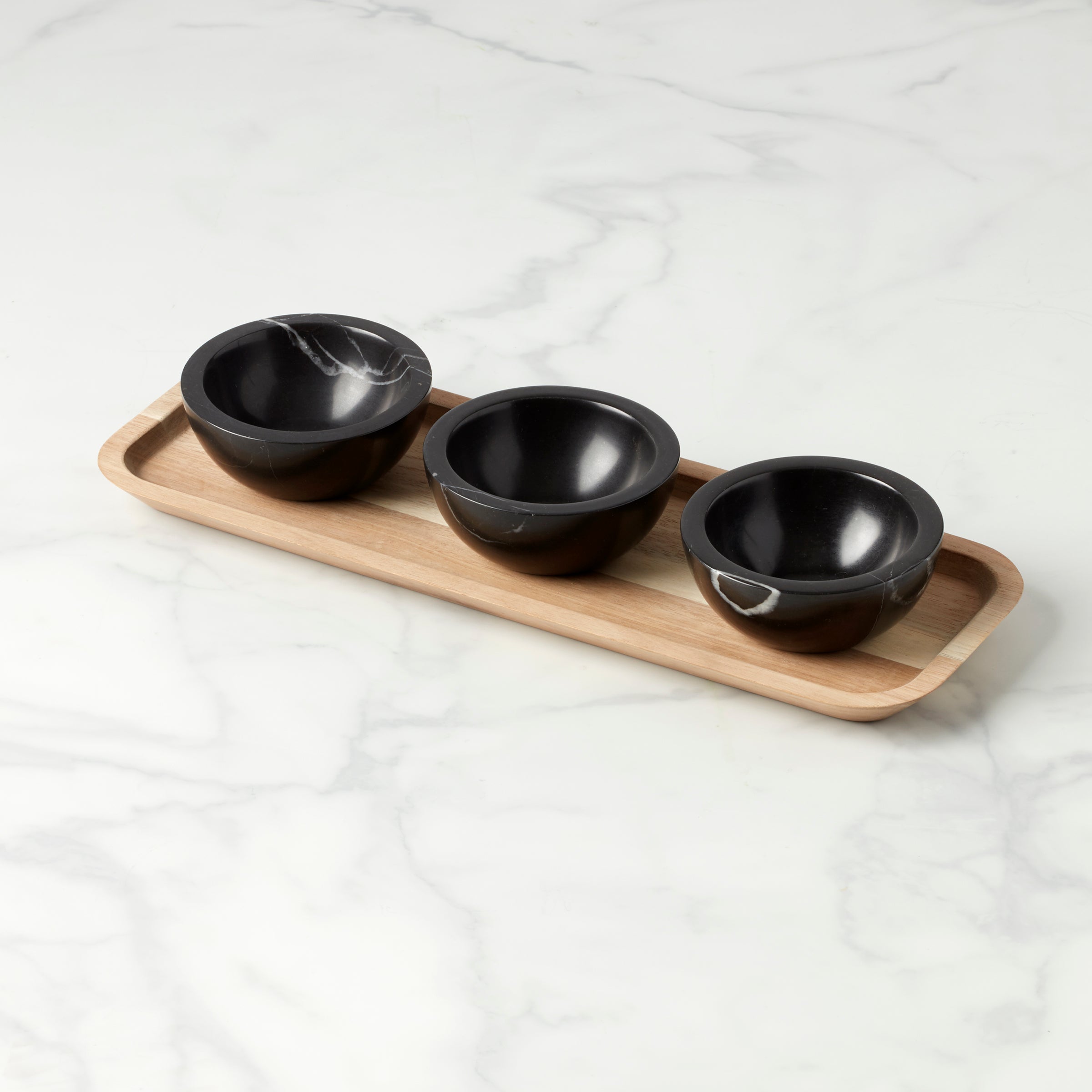 Lenox Westmore LX Collective Tray with 3 Dip Bowls