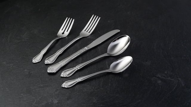 Lenox Westmore True Rose 45 Piece Everyday Flatware Set, Service For 8 - Image 4